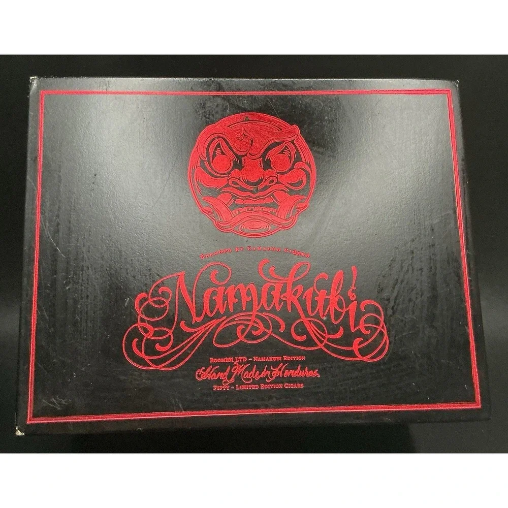 NamaKubi Room 101 Empty 50‎ Cigar Box, Spanish Cedar Inserts